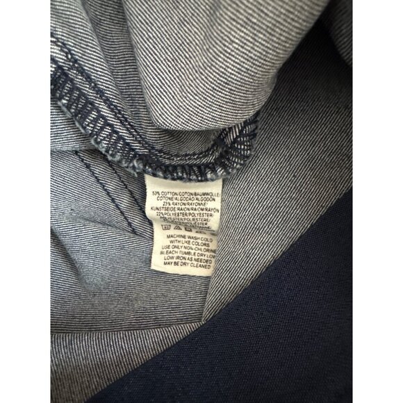 Free People Blue Flared Denim Jeans Distressed Boho Stretch size 30 long - Picture 4 of 6